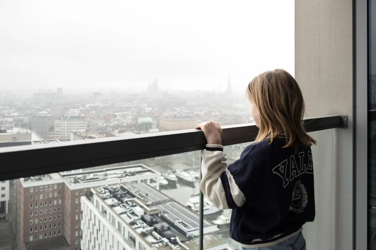 Apartment Uniek Appartement - Mooiste En Hoogste Uitzicht Op Antwerpen! - Incl Gratis Parking